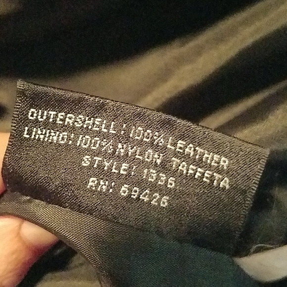 Vintage Wilson Open Road Leather Jacket w/ lining - Picture 12 of 14